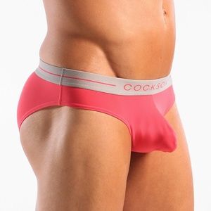 Cocksox sexy briefs with front pouch melon